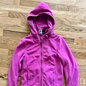 Harley Davidson Fleece Hooded Jacket Pink XS